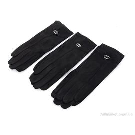 Фотография Перчатки женские Весна/осень Тонкий замш N6 (12 шт. р.сетка 6,5-8,5) "KUINH" недорого оптом от прямого поставщика