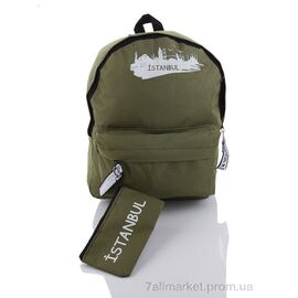 Фотография Рюкзак женский 2136-3 green 38*27*14 см, "David Polo" недорого оптом от прямого поставщика