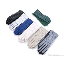 Рукавички жіночі Весна/осінь Плащівка 1 mix (12 шт. р.сітка6,5-8,5) "KUINH" недорого оптом від прямого постачальника