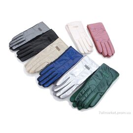 Фотография Перчатки женские Весна/осень Плащівка 5 mix (12 шт. р.сетка 6,5-8,5) "KUINH" недорого оптом от прямого поставщика