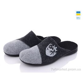 Тапки чоловічі домашні Весна/осінь 202 (6 пар р.41-45) "Inblue" недорого оптом від прямого постачальника