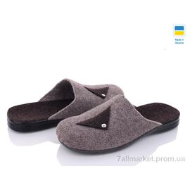 Тапки чоловічі домашні Весна/осінь 223 (6 пар р.41-45) "Inblue" недорого оптом від прямого постачальника