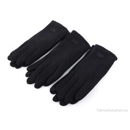 Фотография Перчатки женские Весна/осень 03 трикотаж махра (10 шт. р.сетка 6,5-8,5) "KUINH" недорого оптом от прямого поставщика