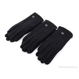 Фотография Перчатки женские Весна/осень 05 трикотаж махра (10 шт. р.сетка 6,5-8,5) "KUINH" недорого оптом от прямого поставщика