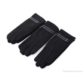 Фотография Перчатки женские Весна/осень 07 замш махра (10 шт. р.сетка 6,5-8,5) "KUINH" недорого оптом от прямого поставщика