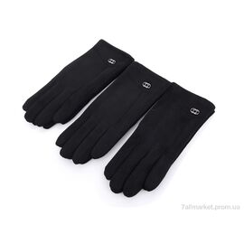 Фотография Перчатки женские Весна/осень 08 замш махра (10 шт. р.сетка 6,5-8,5) "KUINH" недорого оптом от прямого поставщика