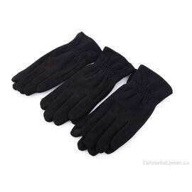 Фотография Перчатки мужские Весна/осень A3 black трикотаж (10 шт. р.сетка 11-13) "KUINH" недорого оптом от прямого поставщика