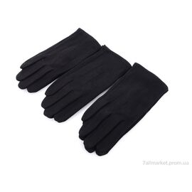 Фотография Перчатки мужские Весна/осень A5 black трикотаж (10 шт. р.сетка 11-13) "KUINH" недорого оптом от прямого поставщика
