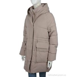 Фотография Куртка женская Весна/осень 8093 d.beige (4 шт. р.сетка M-2XL) "Hope" недорого оптом от прямого поставщика