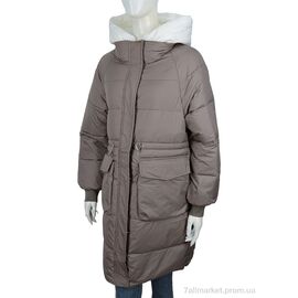 Фотография Куртка женская Весна/осень 9116 coffe (4 шт. р.сетка S-XL) "Hope" недорого оптом от прямого поставщика