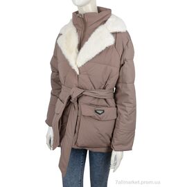 Фотография Куртка женская Весна/осень 8051 brown (4 шт. р.сетка M-2XL) "Hope" недорого оптом от прямого поставщика