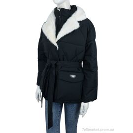 Фотография Куртка женская Весна/осень 8051 black (4 шт. р.сетка M-2XL) "Hope" недорого оптом от прямого поставщика