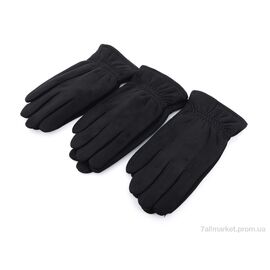 Фотография Перчатки мужские Весна/осень F05М замш black (10 шт. р.сетка 11-13) "KUINH" недорого оптом от прямого поставщика