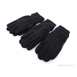 Фотография Перчатки мужские Весна/осень 4-201М фліс black (10 шт. р.сетка M-XL) "KUINH" недорого оптом от прямого поставщика