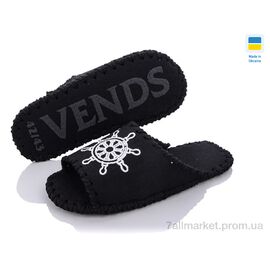 Тапки чоловічі домашні Весна/осінь 355М черный (9 пар р.40-45) "Active" недорого оптом від прямого постачальника