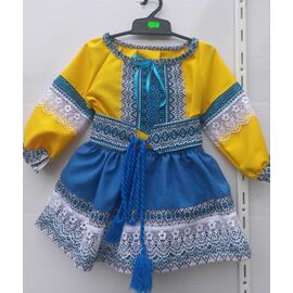 Фотография Костюм детский на девочку 011 yellow р.104-122 "Кузя" недорого оптом от прямого поставщика