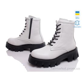 Черевики жіночі стильні Весна/осінь Paradize 777-B-1603 білий (6 пар р.36-40) "Prime-Opt" недорого оптом від прямого постачальника