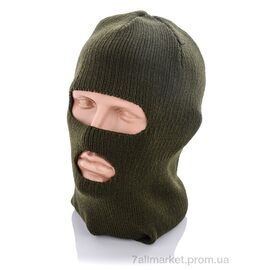Балаклава чоловіча Весна/осінь 001 green балаклава (5 шт. р.сітка44-60) "Red Hat" недорого оптом від прямого постачальника