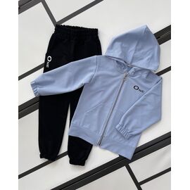 Костюм дитячий спортивний на дівчинку 8775 l.blue р.98-116 "iBamBino" недорого оптом від прямого постачальника