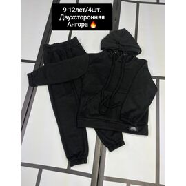 Костюм дитячий спортивний на дівчинку 8780 black р.134-152 "iBamBino" недорого оптом від прямого постачальника