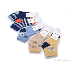 Фотография Носочки для детей Весна/осень WZ505-5 mix (10 шт. р.сетка 1-4) "HOROSO HOME" недорого оптом от прямого поставщика