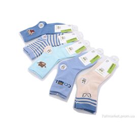 Фотография Носочки для детей Весна/осень WZ471 mix (10 шт. р.сетка 4-8) "HOROSO HOME" недорого оптом от прямого поставщика