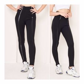 Фотография Лосины женские 2402-24 black р.36-42 "i8denim Women" недорого оптом от прямого поставщика