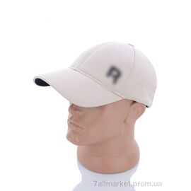 Кепка для чоловіків Весна/осінь Кепка трикотаж з вишивкою бежевий (3 шт. р.сіткаOne size) "VIOLA" недорого оптом від прямого постачальника