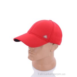 Фотография Кепка для мужчин Весна/осень Кепка трикотаж з залізкою червоний (3 шт. р.сетка One size) "VIOLA" недорого оптом от прямого поставщика