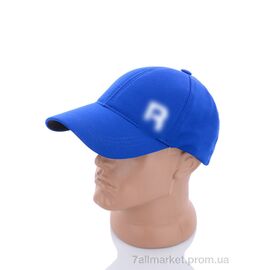 Кепка для чоловіків Весна/осінь Кепка трикотаж з накатом синій (3 шт. р.сіткаOne size) "VIOLA" недорого оптом від прямого постачальника