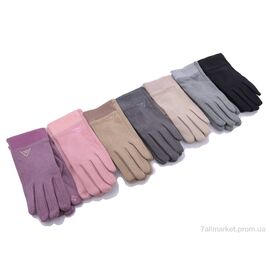 Рукавички жіночі Весна/осінь DR125 mix (12 шт. р.сітка6,5-8,5) "KUINH" недорого оптом від прямого постачальника