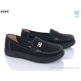 Фотография Туфли женские стильные Весна/осень W2301-1 (8 пар р.37-42) "PTPT" недорого оптом от прямого поставщика