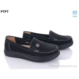 Фотография Туфли женские стильные Весна/осень W2303-1 (8 пар р.37-42) "PTPT" недорого оптом от прямого поставщика