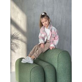 Сорочка дитяча на дівчинку 8756 pink р.104-122 "iBamBino" недорого оптом від прямого постачальника