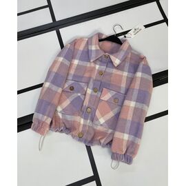 Фотография Куртка детская демисезонная на девочку 8763 lilac р.134-158 "iBamBino" недорого оптом от прямого поставщика