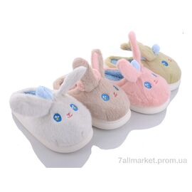 Тапки дитячі домашні Весна/осінь C106 mix (12 пар р.30-35) "Deshman" недорого оптом від прямого постачальника