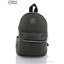 Рюкзак жіночий NQ001-4 green 33*24*12 см, "Reluna Group" недорого оптом від прямого постачальника