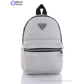 Фотография Рюкзак женский NQ001-8 grey 33*24*12 см, "Reluna Group" недорого оптом от прямого поставщика