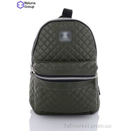Рюкзак жіночий NQ001-10 green 33*24*12 см, "Reluna Group" недорого оптом від прямого постачальника