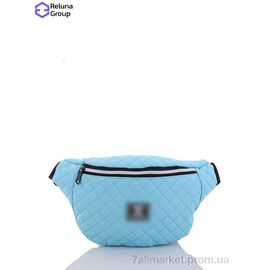 Фотография Бананка женская NQ002-19 l.blue 19*21* см, "Reluna Group" недорого оптом от прямого поставщика