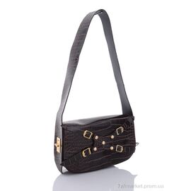 Фотография Сумка женская 2147-8 brown 14*22*6 см, "David Polo" недорого оптом от прямого поставщика