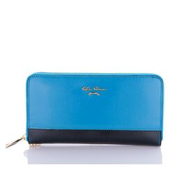 Фотография Кошелёк женский JE10302-12 blue р.20*11*3 "Trendshop" недорого оптом от прямого поставщика