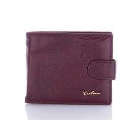 Гаманець чоловічий T120D-H174BE crimson р.10*12*2 "Trendshop" недорого оптом від прямого постачальника