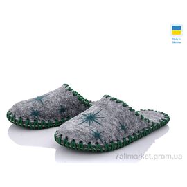Фотография Тапки женские для дома Весна/осень 206W сірий (9 пар р.36-41) "Active" недорого оптом от прямого поставщика