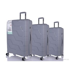 Валіза XL106-3 grey 76*51.5*32 см, "HOROSO HOME" недорого оптом від прямого постачальника