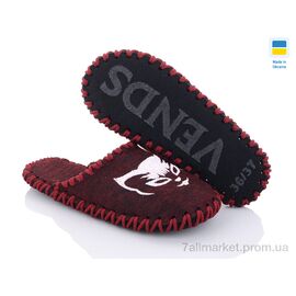 Фотография Тапки женские для дома Весна/осень 218W бордовий (9 пар р.36-41) "Active" недорого оптом от прямого поставщика