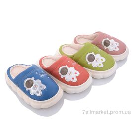 Фотография Тапки детские домашние Весна/осень WP8185 mix (12 пар р.30-35) "Deshman" недорого оптом от прямого поставщика