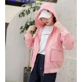 Вітровка дитяча на дівчинку 18401 powder р.150-180 "Gold Kids" недорого оптом від прямого постачальника