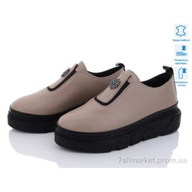 Туфлі жіночі стильні Весна/осінь 114241567 beige (8 пар р.37-41) "Tizianna" недорого оптом від прямого постачальника