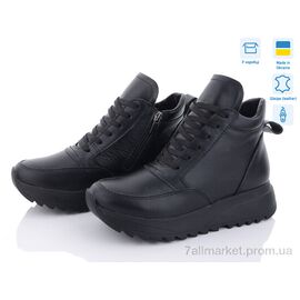 Черевики жіночі стильні Весна/осінь XT01 ч.ш. (6 пар р.36-40) "KitShoes" недорого оптом від прямого постачальника